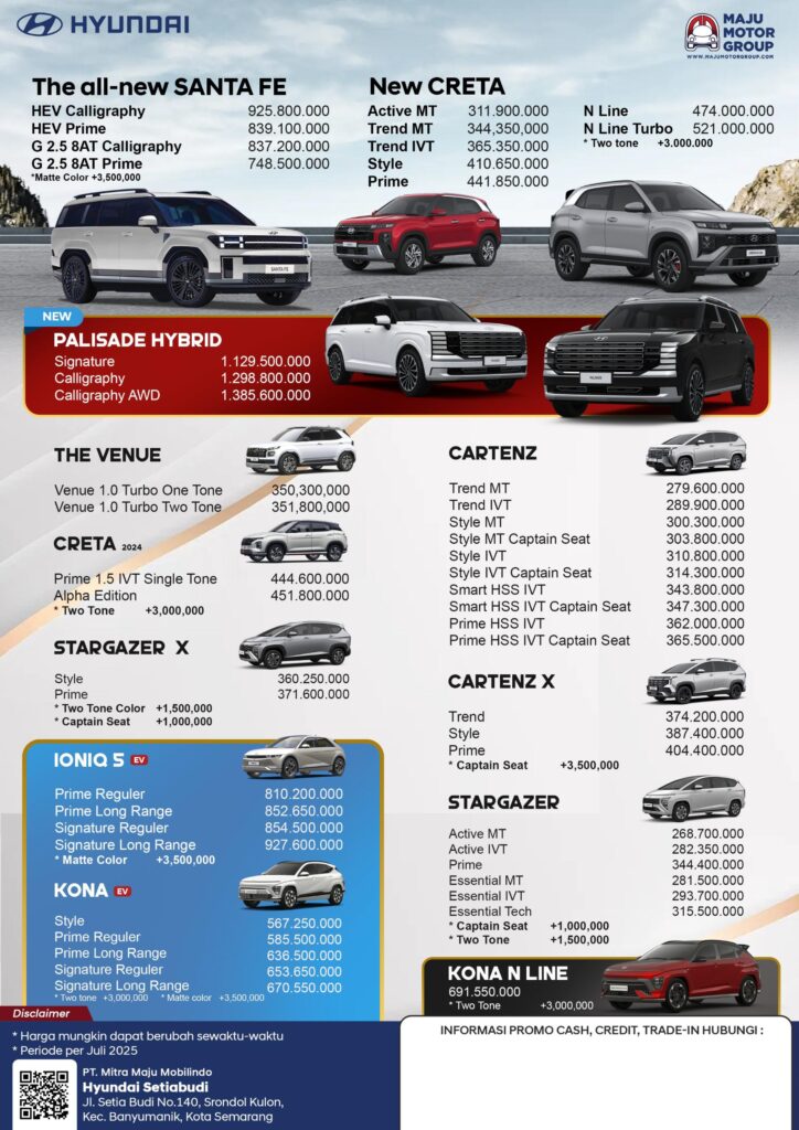 HARGA HYUNDAI SEMARANG